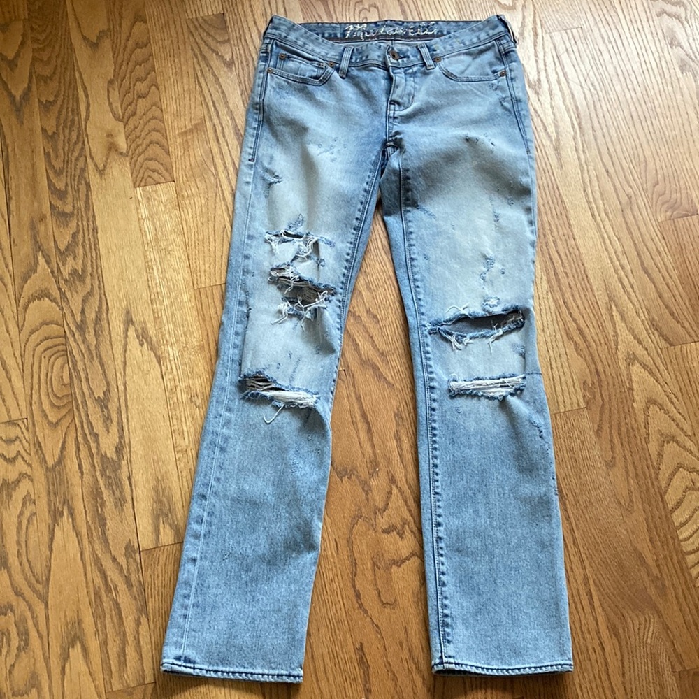 Madewell Rail Straight Denim Jeans